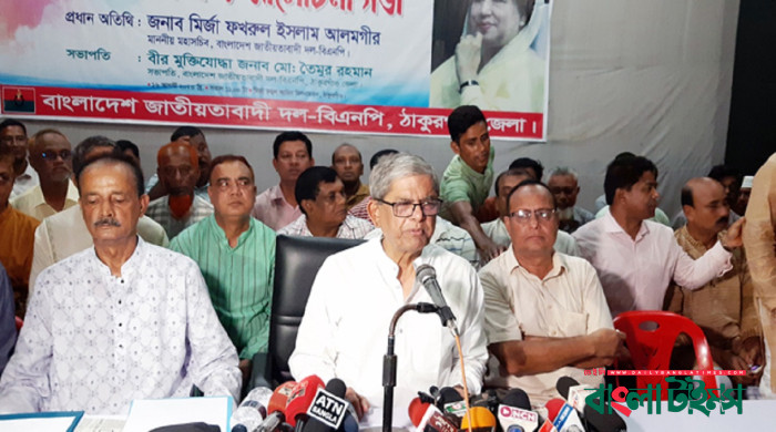 Don’t try to hold an election without a caretaker government: Mirza Fakhrul